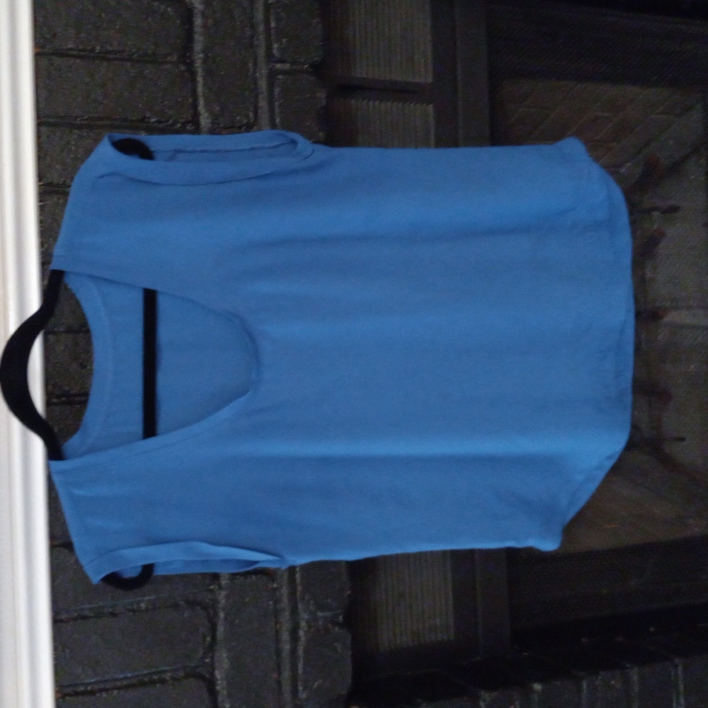 J Crew sleeveless royal blue tunic size 8